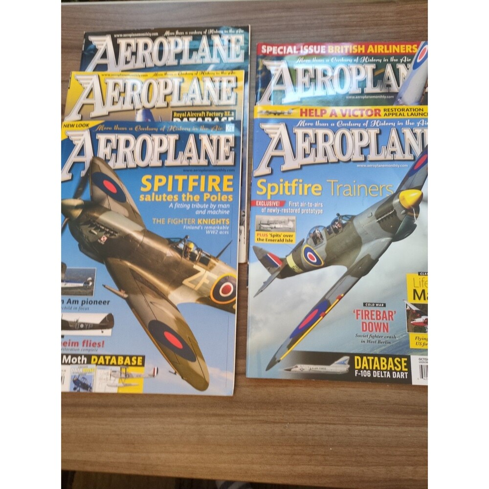 (5) Aeroplane Magazines